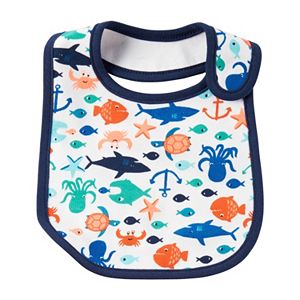 Baby Boy Carter's Ocean Print Bib