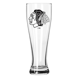 Boelter Chicago Blackhawks Clear Pilsner Glass