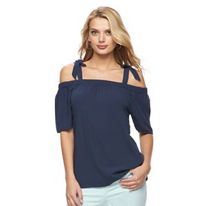 Women's Juicy Couture Off-the-Shoulder Bow Top