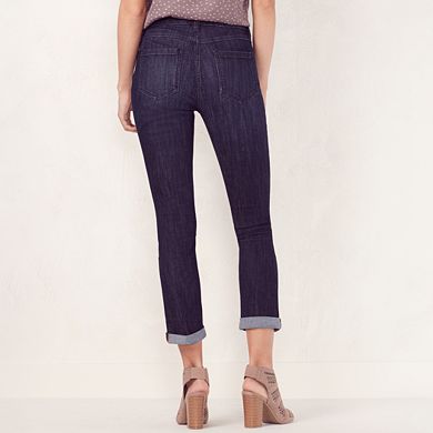Women's LC Lauren Conrad Cuffed Skinny Capri Jeans