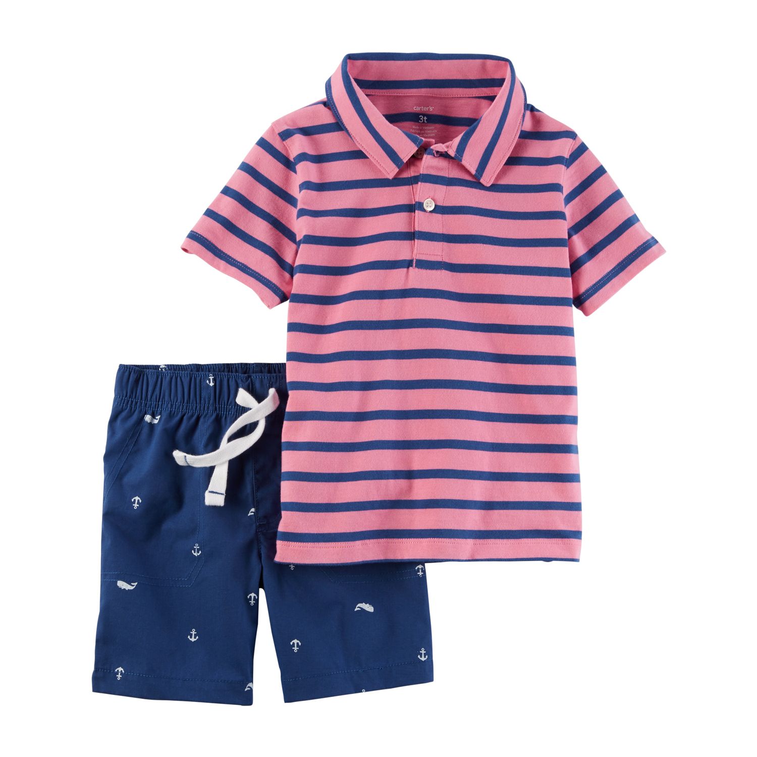 baby polo shorts