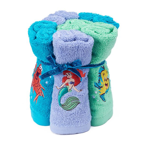 Wash Mitt Disney Princess Little Mermaid Ariel Face Cloth BNWT 