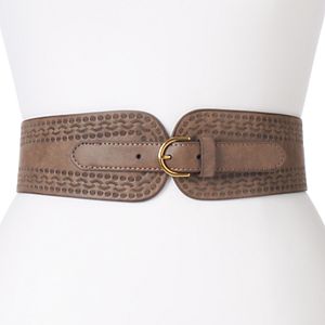 Women's Apt. 9 Embossed Stretch Belt