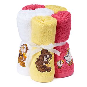 Disney's 6-pack Beauty and the Beast Belle Washcloth by Jumping Beans庐