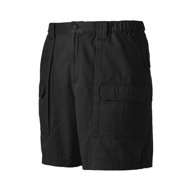 Big & Tall Croft & Barrow® Side Elastic Cargo Shorts