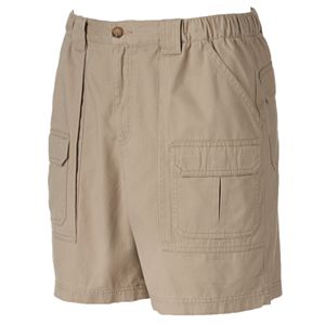 Big & Tall Croft & Barrow® Side Elastic Cargo Shorts