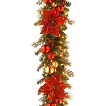 National Tree Company 9 ft. Artificial Home for the Holidays Garland