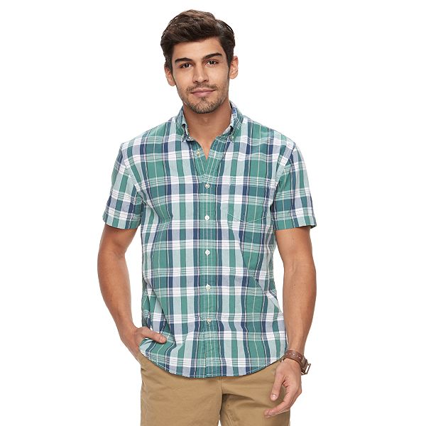 Men's Sonoma Goods For Life® Modern-Fit Poplin Button-Down Shirt