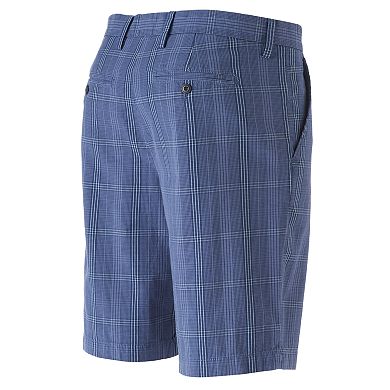 Men's Apt. 9® Modern-Fit Premier Flex Plaid Stretch Flat-Front Shorts