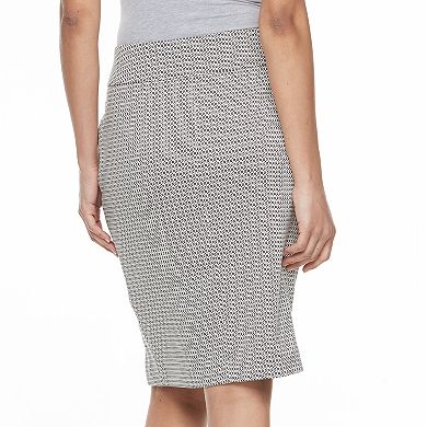 Women's Apt. 9® Millennium Geometric Pencil Skirt