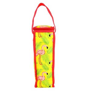 Celebrate Summer Together Flamingo Thermal Wine Bag