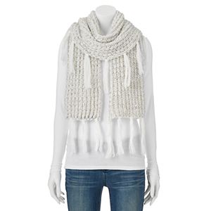 Juicy Couture Fringed Oblong Scarf