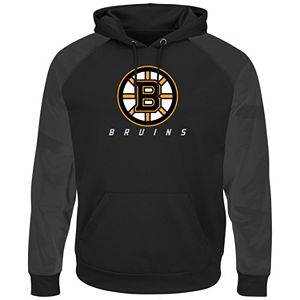 Men's Majestic Boston Bruins Penalty Shots Pullover Hoodie