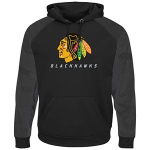 Men's Majestic Chicago Blackhawks Penalty Shots Pullover Hoodie