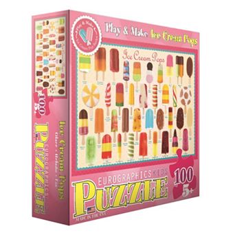 Eurographics Puzzles Play & Bake Ice Cream Pop 100 pc Puzzle
