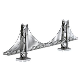 Metal Earth 3D Laser Cut Model Golden Gate Bridge Kit by Fascinations