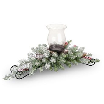 National Tree Company Artificial Dunhill Fir Candle Holder