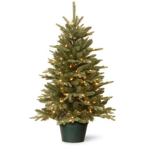 National Tree Company 3ft. PreLit Artificial Evergreen Christmas Tree