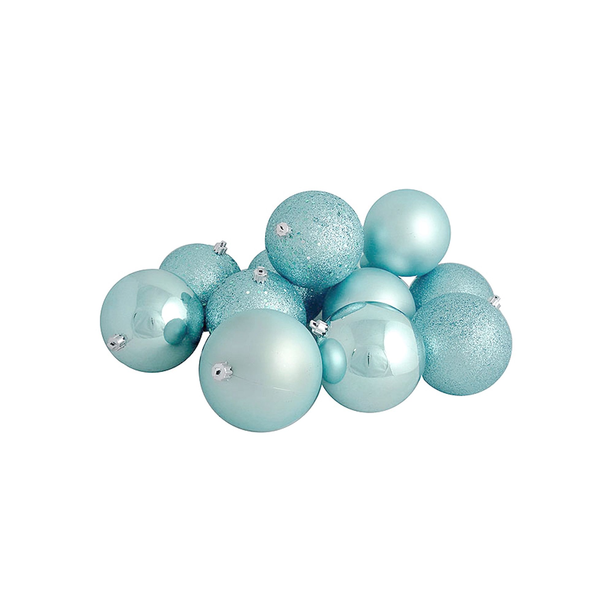 Light Blue Ball Christmas Ornament 32-piece Set