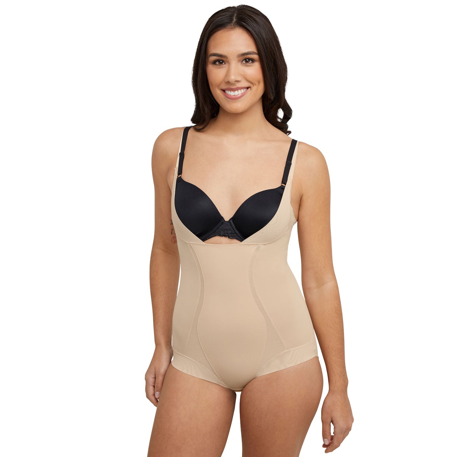 maidenform flexees ultimate slimmer wear your own bra body briefer
