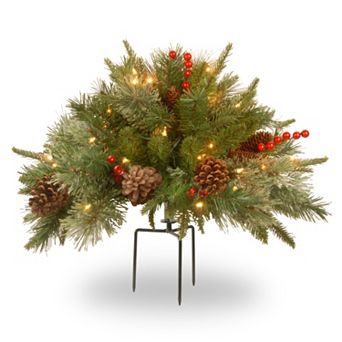 National Tree Company 18 in Pre-Lit Artificial Pine Filler Decor