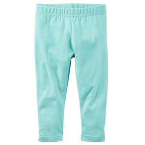 Girls 4-8 Carter's Aqua Capri Leggings