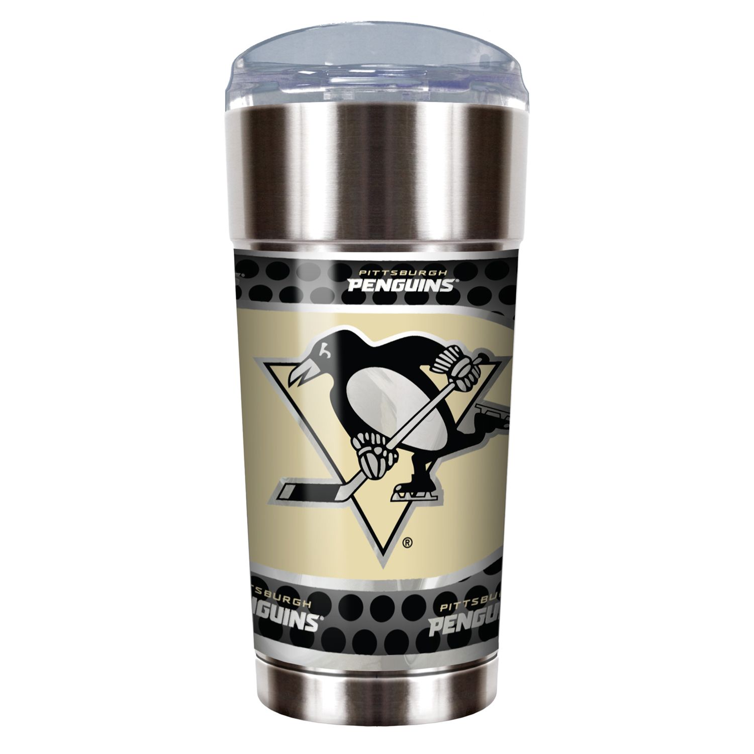 Picnic Time Pittsburgh Penguins Whiskey Box Gift Set