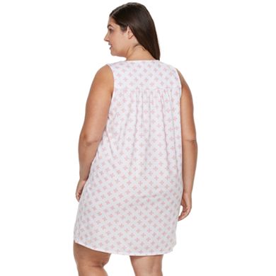 Plus Size Croft & Barrow® Pajamas: Crochet Nightgown