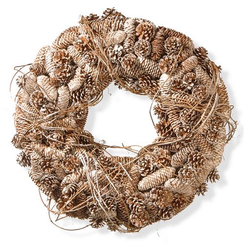 National Tree Company 22" Natural Pine Cone Christmas Wreath