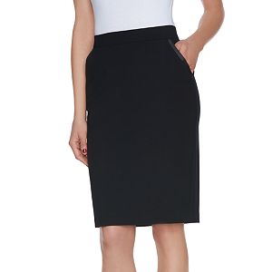 Women's ELLE™ Solid Pencil Skirt