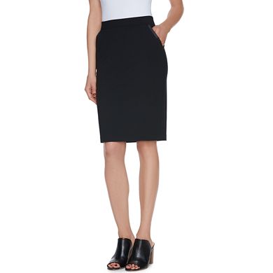 Women's ELLE™ Solid Pencil Skirt