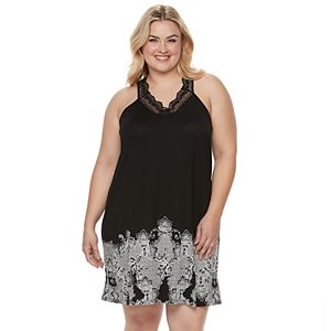 Plus Size Apt. 9® Love Story Crochet Chemise