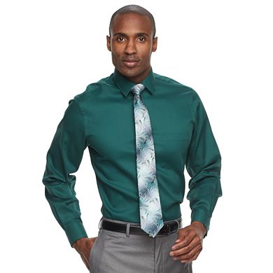 Men's Van Heusen Flex Collar Regular-Fit Pincord Dress Shirt