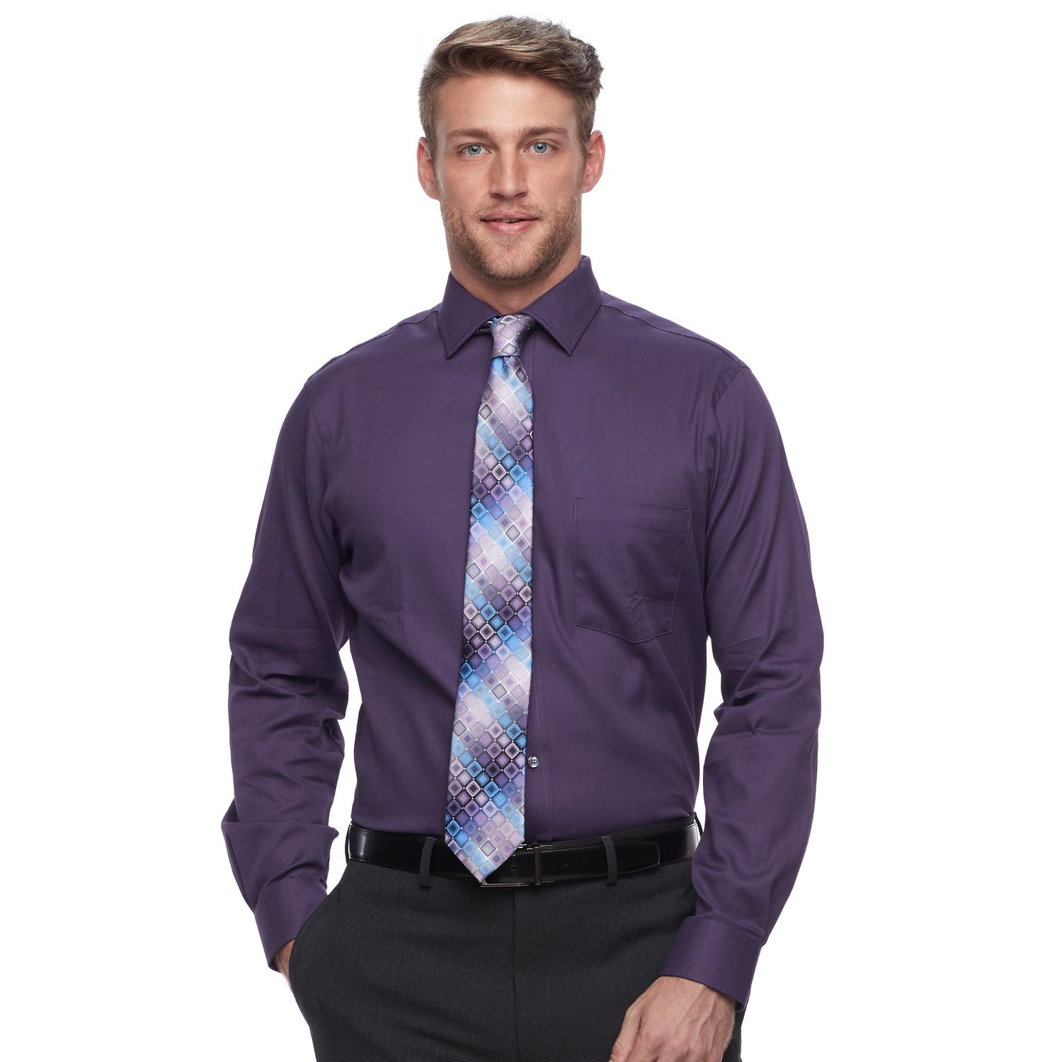 van heusen pincord dress shirt