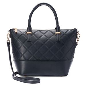 La Diva Penelope Quilted Satchel
