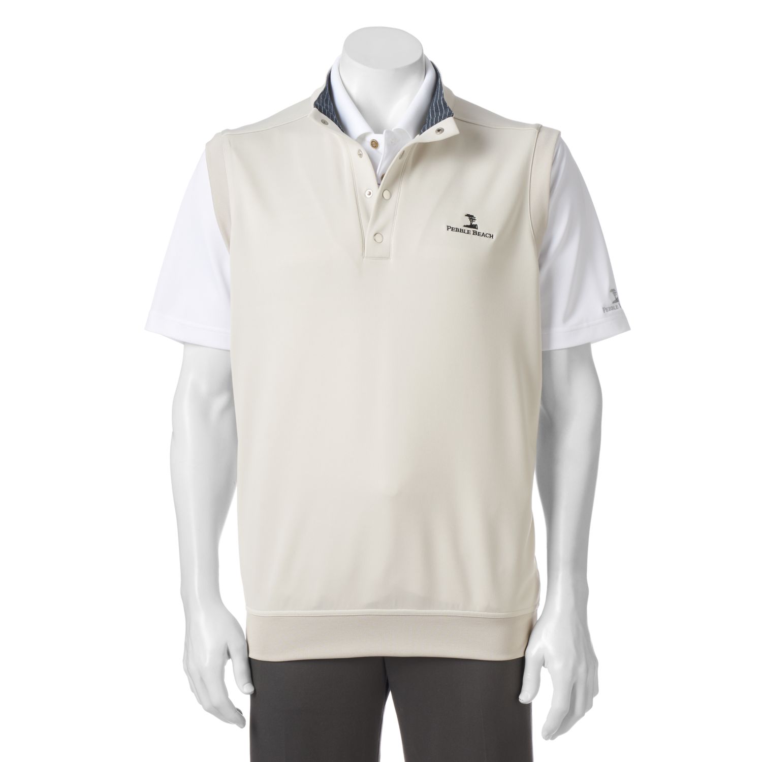 mens pullover golf vest