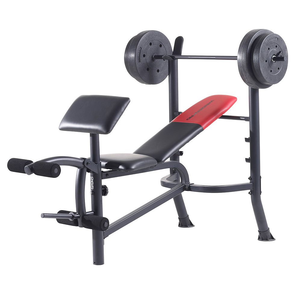 Weider Pro 265 Standard Weight Bench