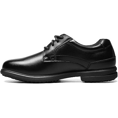 MEN\'S NUNN BUSH SHERMAN SLIP-RESISTANT OXFORDS-BLACK Nunn Bush Men main image 4