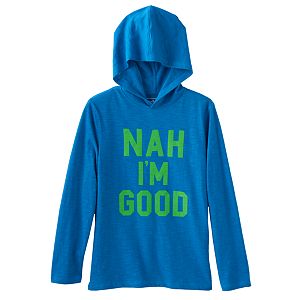 Boys 8-20 Urban Pipeline Nah I'm Good Hooded Tee