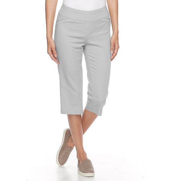 Women's Croft & Barrow® Polished Capris