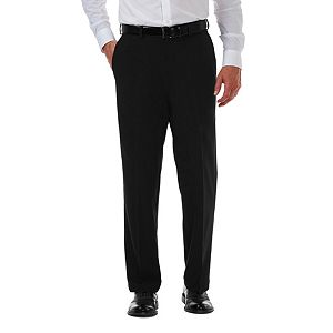 Men's Haggar® Cool 18® PRO Straight-Fit Wrinkle-Free Flat-Front Super Flex Waist Pants