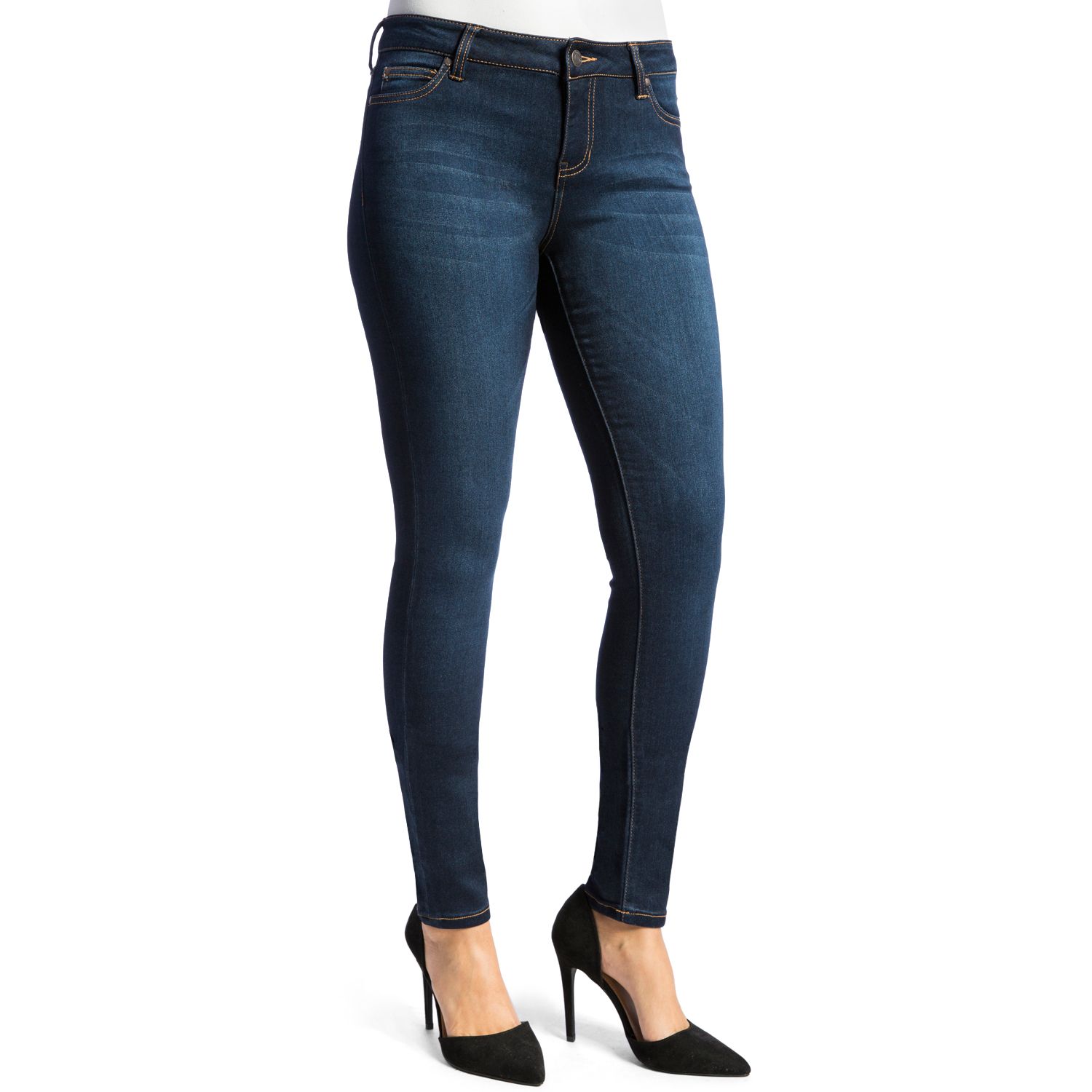 crave by cp mid rise ankle skinny