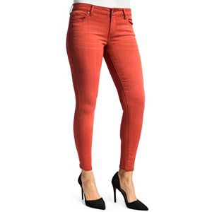 Juniors' Crave Colored Ankle Skinny Jeans