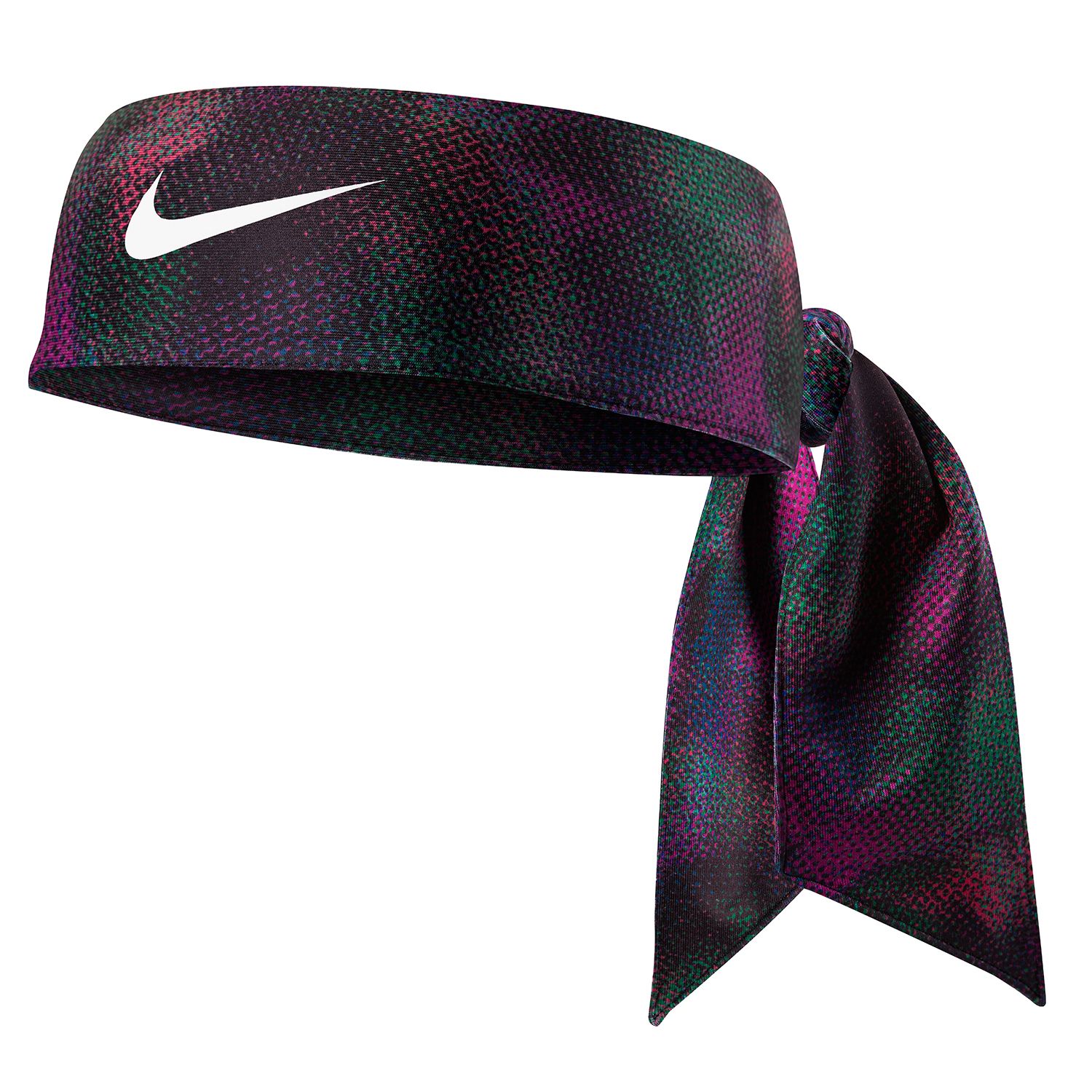 purple nike head tie