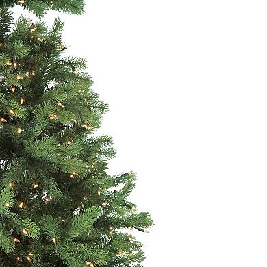 6.5-ft. Pre-Lit Artificial Noble Fir Christmas Tree