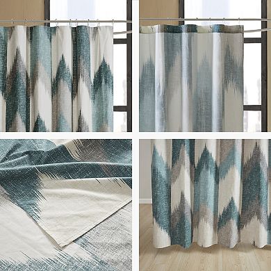 INK+IVY Alpine Printed Shower Curtain