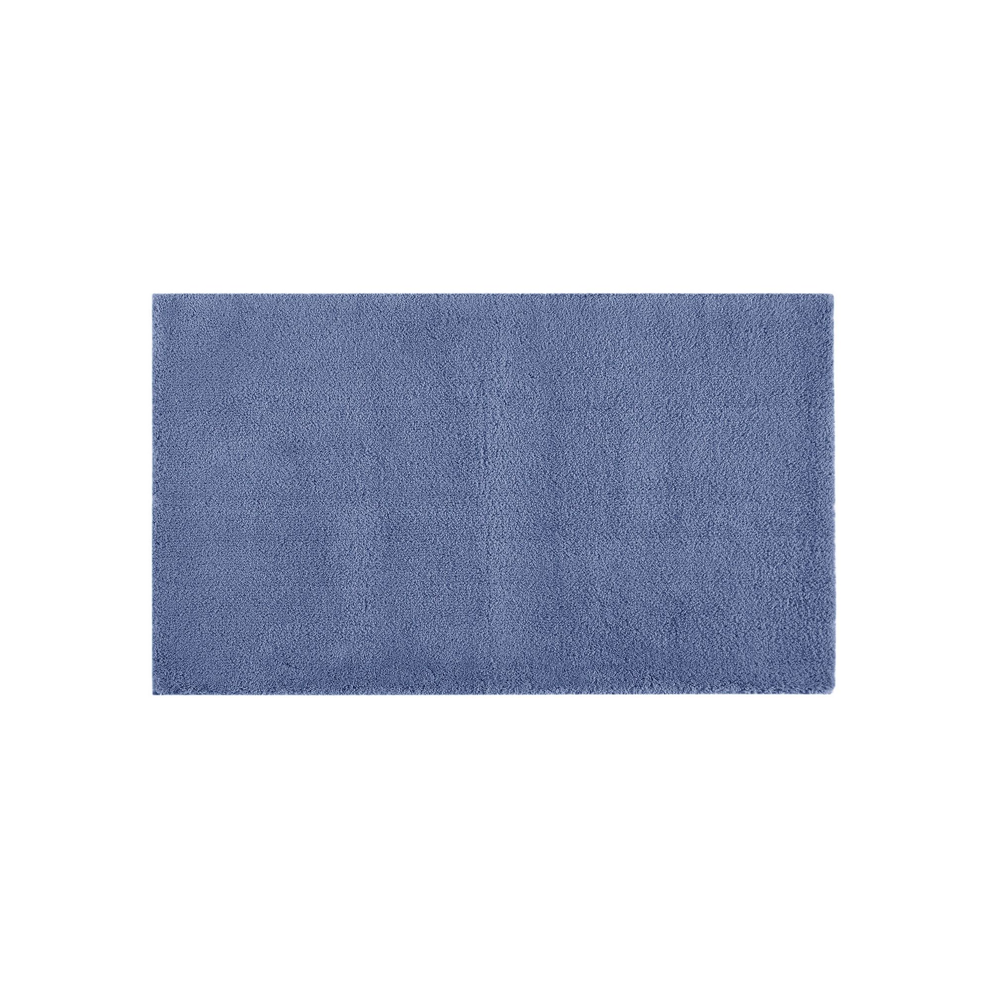 Madison Park Signature 40-in. Marshmallow Bathroom Rug, Medium Blue