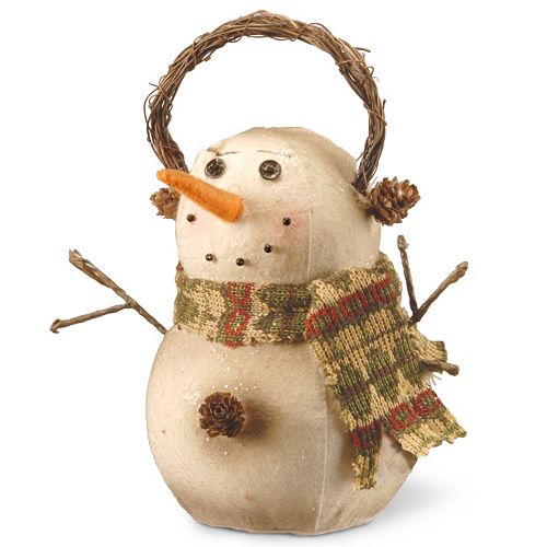 National Tree Company Snowman and Scarf Table Decor
