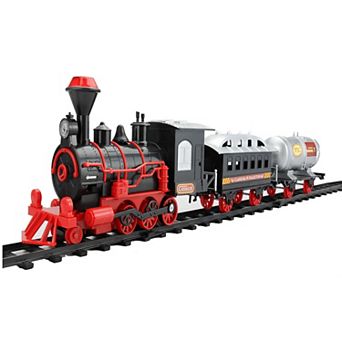 Classic Lighted & Animated Christmas Train 13 pc Set
