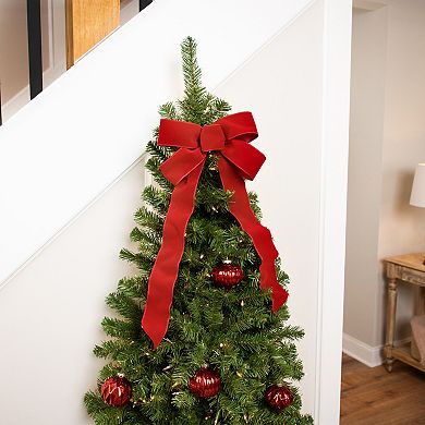 6-ft. Pre-Lit Artificial Half Christmas Tree